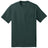 Mens Tall 50/50 Cotton/Poly T-Shirt with Pocket Dark Green Large Tall Short Sleeve T-Shirts