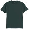 Mens Tall 50/50 Cotton/Poly T-Shirts Large Tall Dark Green Short Sleeve T-Shirts