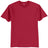 Mens Tall 50/50 Cotton/Poly T-Shirts Large Tall Red Short Sleeve T-Shirts