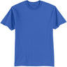 Mens Tall 50/50 Cotton/Poly T-Shirts Large Tall Royal Blue Short Sleeve T-Shirts