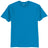 Mens Tall 50/50 Cotton/Poly T-Shirts Large Tall Sapphire Short Sleeve T-Shirts