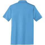 Men's Tall 5.5 - Ounce Jersey Knit Polo Aquatic Blue Large Tall Polos/Knits