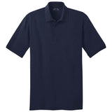 Men's Tall 5.5 - Ounce Jersey Knit Polo Deep Navy Large Tall Polos/Knits