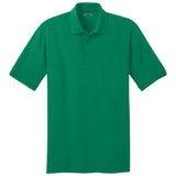 Men's Tall 5.5 - Ounce Jersey Knit Polo Kelly Green Large Tall Polos/Knits