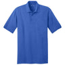 Men's Tall 5.5 - Ounce Jersey Knit Polo Royal Large Tall Polos/Knits