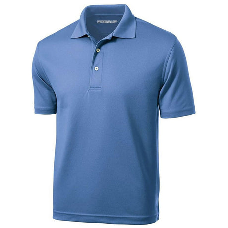 Men's Tall Dri - Mesh Polo Blueberry Large Tall Polos/Knits