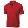 Men's Tall Dri - Mesh Polo Red Large Tall Polos/Knits