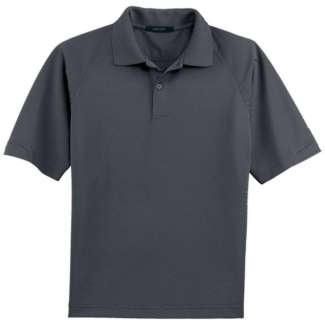 Mens Tall Dry Zone Ottoman Polo Iron Grey Large Tall Polos/Knits