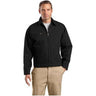 Men's Tall Duck Cloth Work Jacket Black 4X - Large Tall Jackets