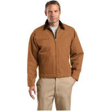 Men's Tall Duck Cloth Work Jacket Duck Brown 2X - Large Tall Jackets