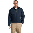 Men's Tall Duck Cloth Work Jacket Navy/Black 4X - Large Tall Jackets
