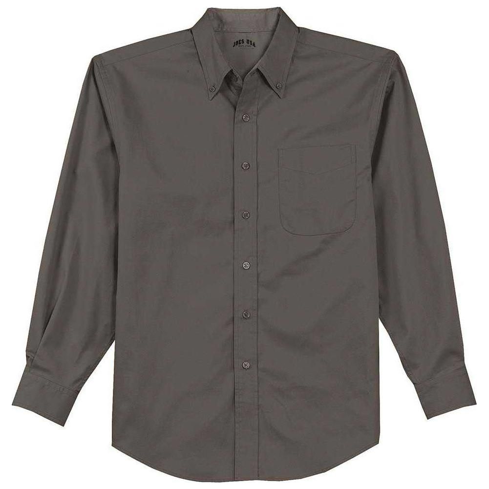 Joe's USA Men's Tall Long Sleeve Button Up Dress Shirt Teal Green / 4X-Large Tall Joe's USA Men's Tall Long Sleeve Button Up Dress Shirt Teal Green / 4X-Large Tall
