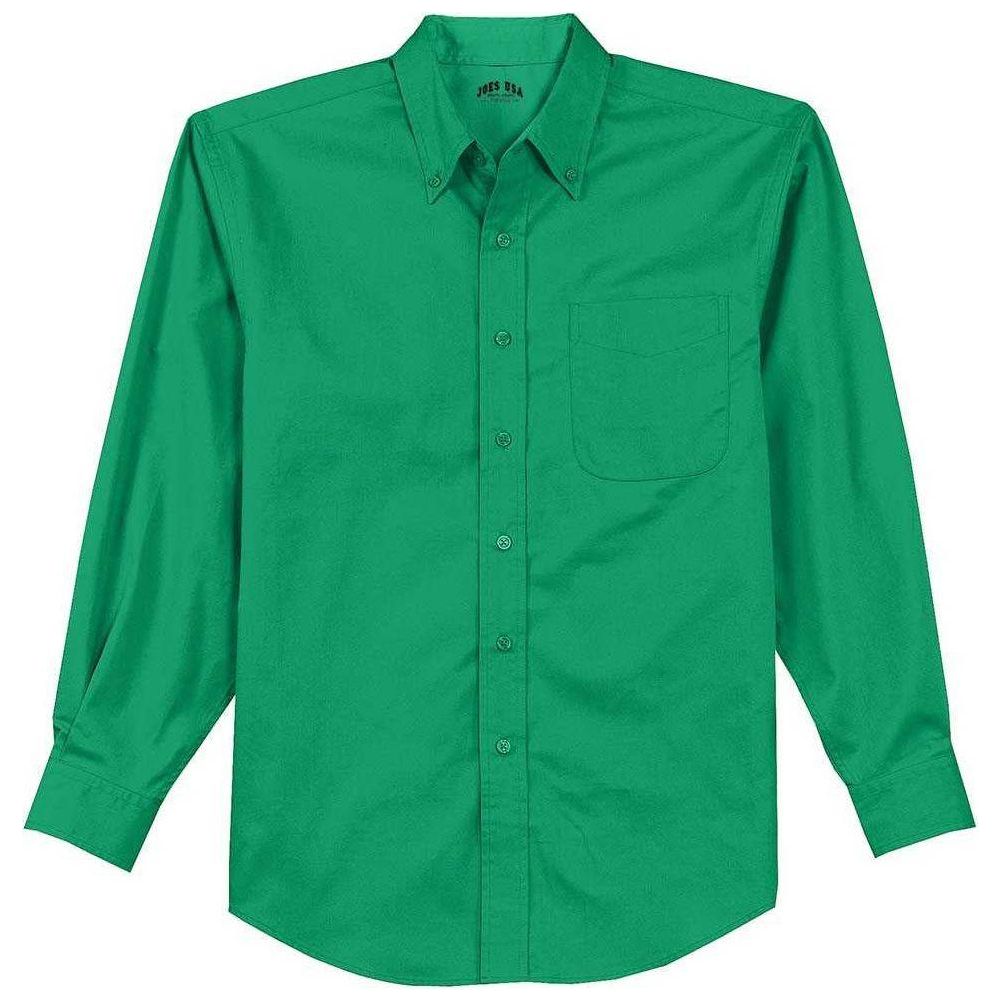 Joe's USA Men's Tall Long Sleeve Button Up Dress Shirt Teal Green / 4X-Large Tall Joe's USA Men's Tall Long Sleeve Button Up Dress Shirt Teal Green / 4X-Large Tall