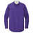 Men's Tall Long Sleeve Easy Care Shirt Purple Large Tall
