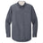 Men's Tall Long Sleeve Easy Care Shirt Steel Grey/ Light Stone Large Tall