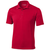 Men's Tall Micropique Polo Deep Red Large Tall Polos/Knits