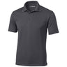 Men's Tall Micropique Polo Iron Grey Large Tall Polos/Knits