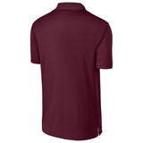 Men's Tall Micropique Polo Maroon Large Tall Polos/Knits