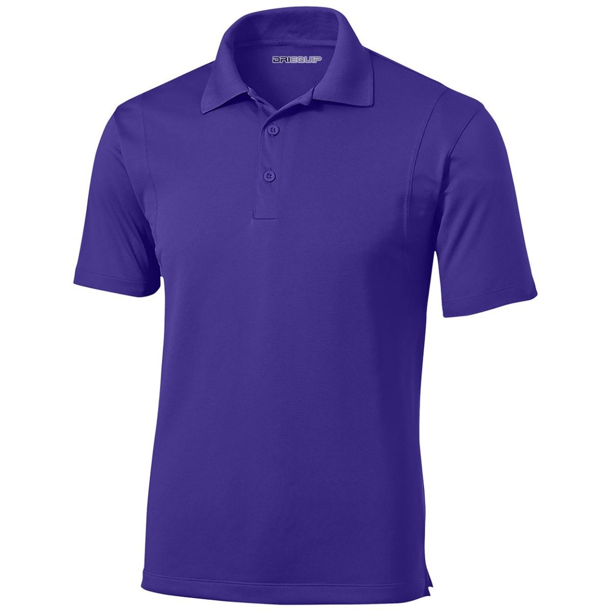 Men's Tall Micropique Polo Purple Large Tall Polos/Knits