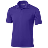 Men's Tall Micropique Polo Purple Large Tall Polos/Knits