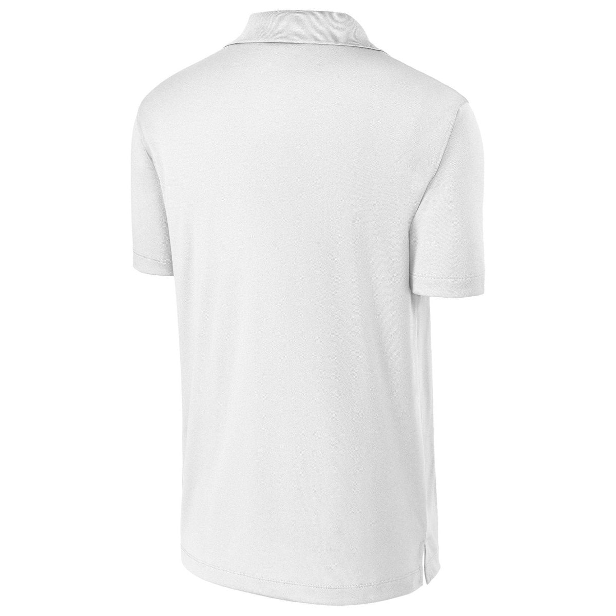 Men's Tall Micropique Polo White Large Tall Polos/Knits