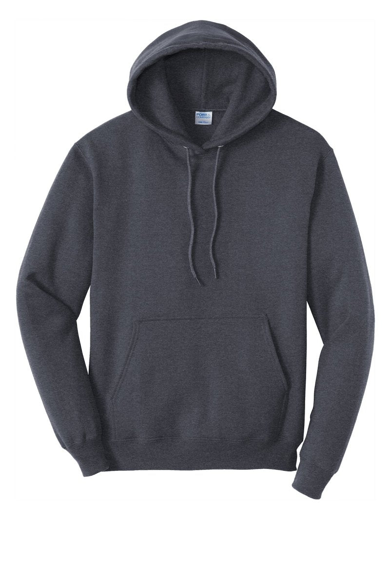 Men's Tall Pullover Hooded Sweatshirt Large Tall Heather Navy Sweatshirts