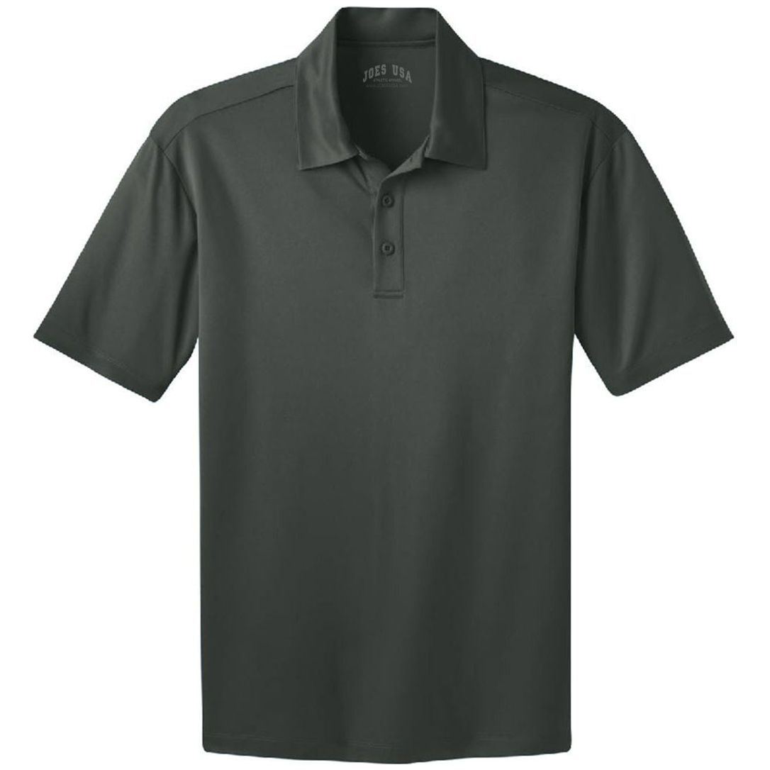 Mens Tall Silk Touch Performance Polo Steel Grey Large Tall Tall