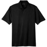 Men's Tall Tech Pique Polo Black Large Tall Polos/Knits