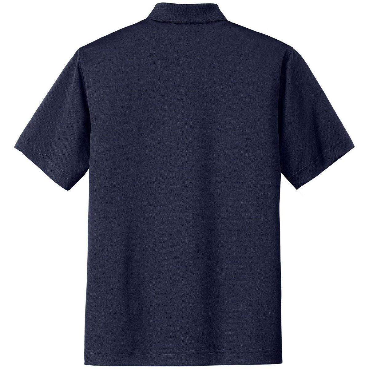 Men's Tall Tech Pique Polo Black Large Tall Polos/Knits