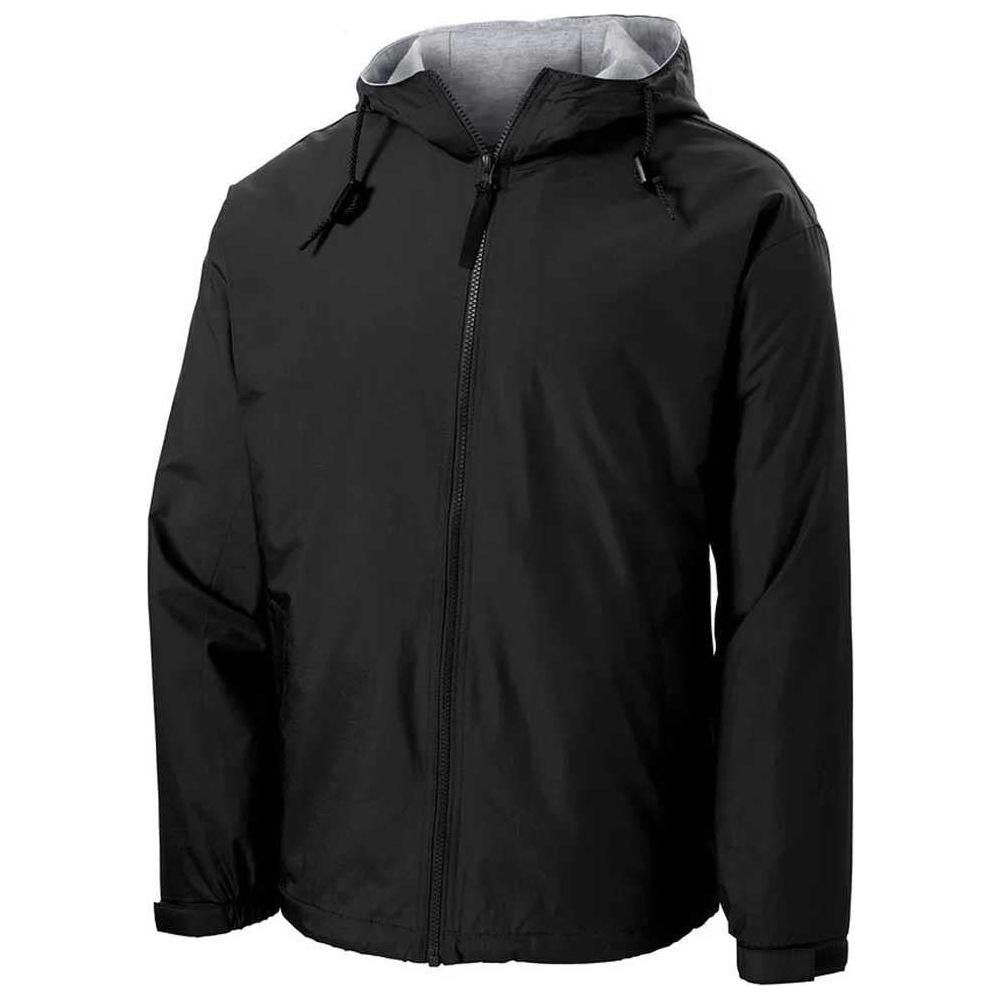 Mens Team Jacket X - Small Black/Light Oxford Jackets