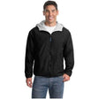 Mens Team Jacket X - Small Black/Light Oxford Jackets
