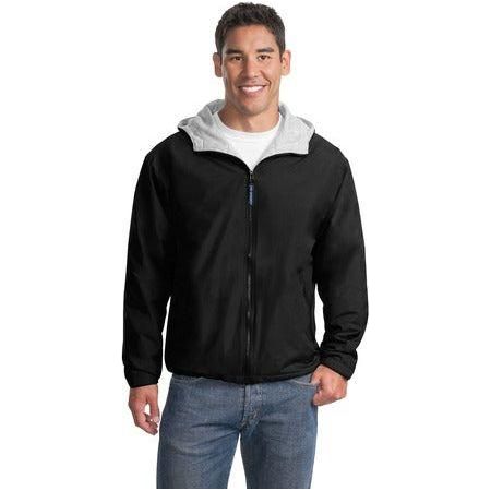 Mens Team Jacket X - Small Black/Light Oxford Jackets
