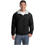 Mens Team Jacket X - Small Black/Light Oxford Jackets