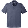 Mens Trace Heather Moisture Wicking Golf Polos in Sizes: XS - 4XL X - Small True Navy Heather Polos/Knits