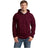 Mens Ultimate Cotton - Pullover Hooded Sweatshirt Small Maroon Sweatshirts