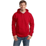 Mens Ultimate Cotton - Pullover Hooded Sweatshirt X - Large Deep Red Sweatshirts