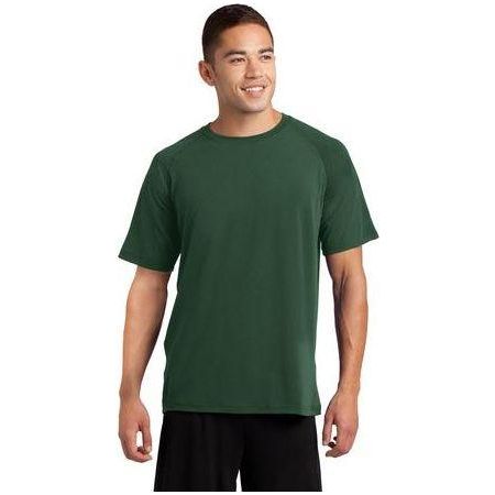 Men's Ultimate Performance Crew Forest Green Small