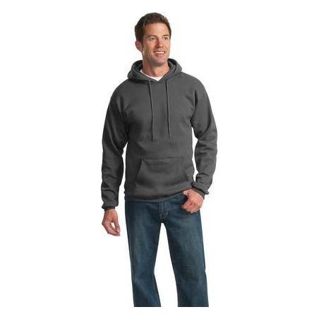 Mens Ultimate Pullover Hooded Sweatshirt Large Charcoal Sweatshirts
