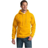 Mens Ultimate Pullover Hooded Sweatshirt Large Gold Sweatshirts