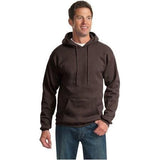 Mens Ultimate Pullover Hooded Sweatshirt Medium Dark Chocolate Brown Sweatshirts