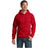 Mens Ultimate Pullover Hooded Sweatshirt Small Red Sweatshirts