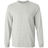 Mens Ultra Cotton 100% Cotton Long Sleeve T-Shirt Ash Small Long Sleeve T-Shirts
