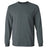 Mens Ultra Cotton 100% Cotton Long Sleeve T-Shirt Dark Heather Grey Small Long Sleeve T-Shirts