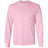 Mens Ultra Cotton 100% Cotton Long Sleeve T-Shirt Light Pink Small Long Sleeve T-Shirts