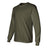 Mens Ultra Cotton 100% Cotton Long Sleeve T-Shirt Military Green Small Long Sleeve T-Shirts