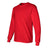 Mens Ultra Cotton 100% Cotton Long Sleeve T-Shirt Red Small Long Sleeve T-Shirts