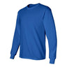 Mens Ultra Cotton 100% Cotton Long Sleeve T-Shirt Royal Blue Small Long Sleeve T-Shirts