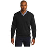 Men's V - Neck Sweater Black X - Small