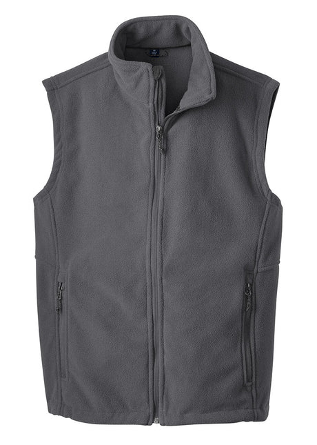 Mens Value Fleece Vest X - Small Iron Grey Fleece Vests