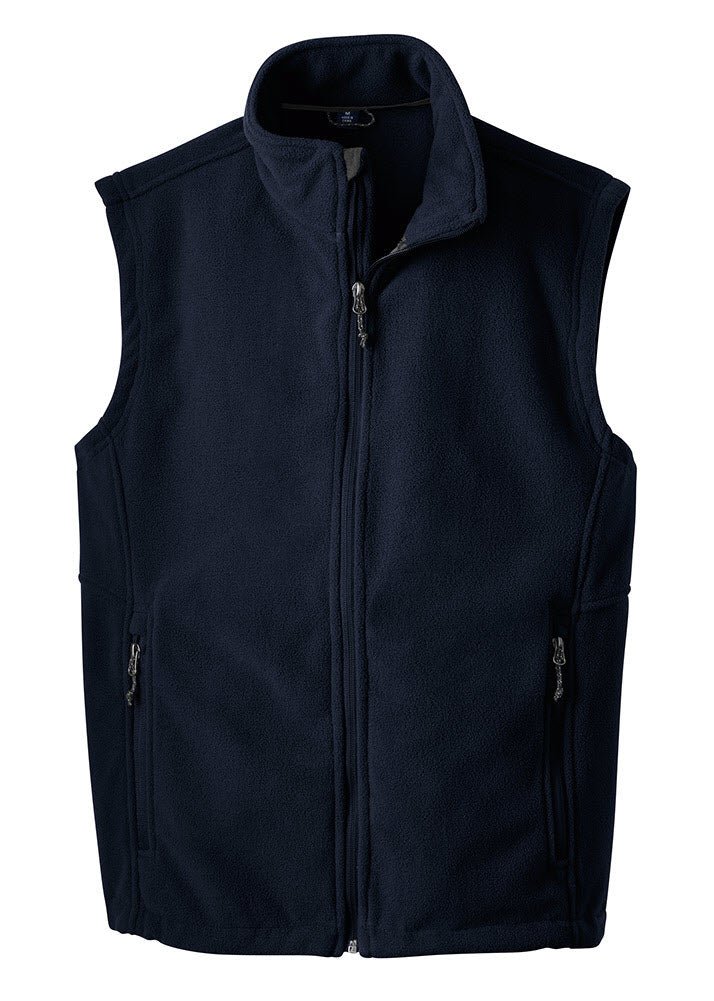 Mens Value Fleece Vest X - Small True Navy Fleece Vests